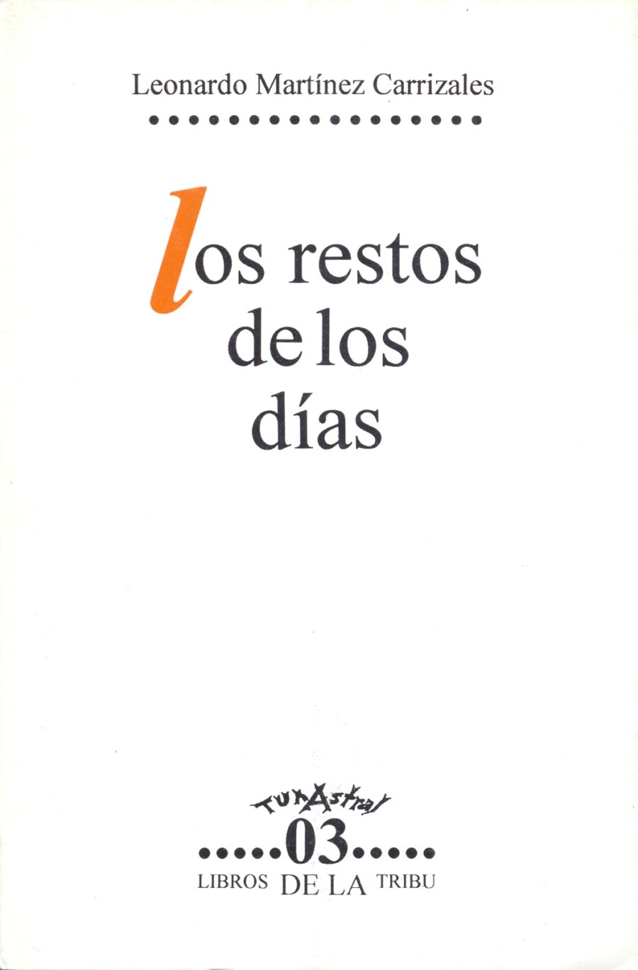Los restos de los días