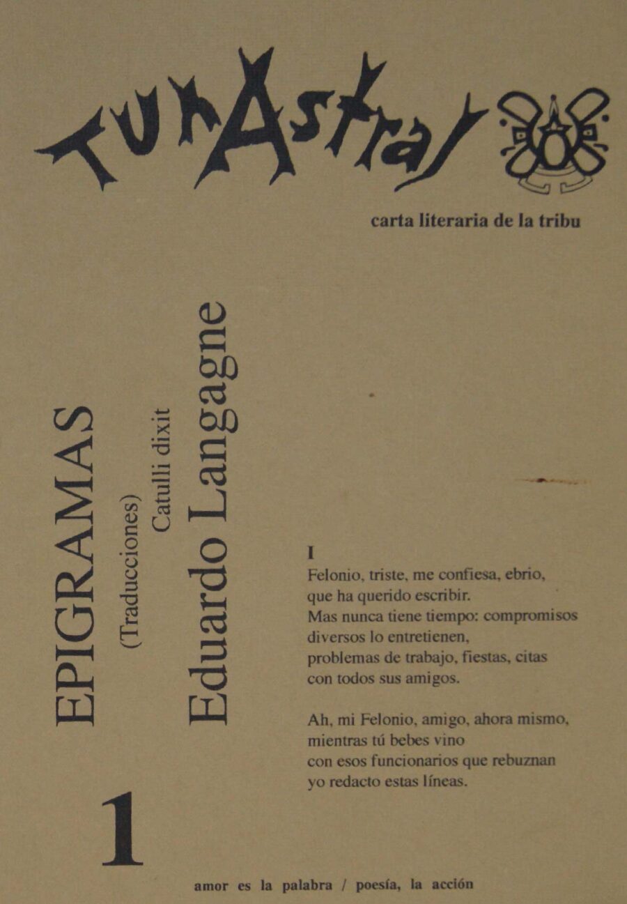 Carta Literaria 1