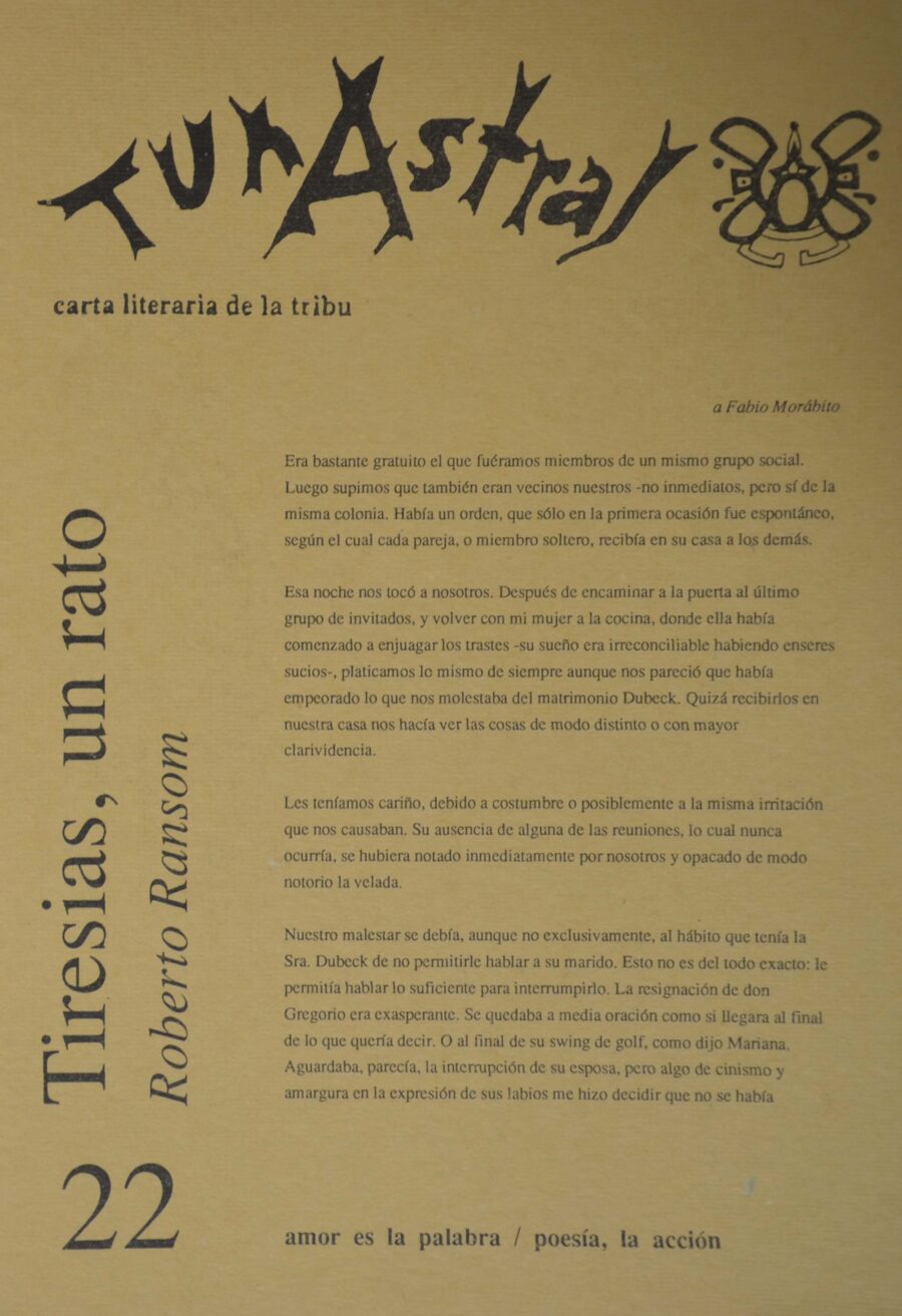 Carta Literaria 22