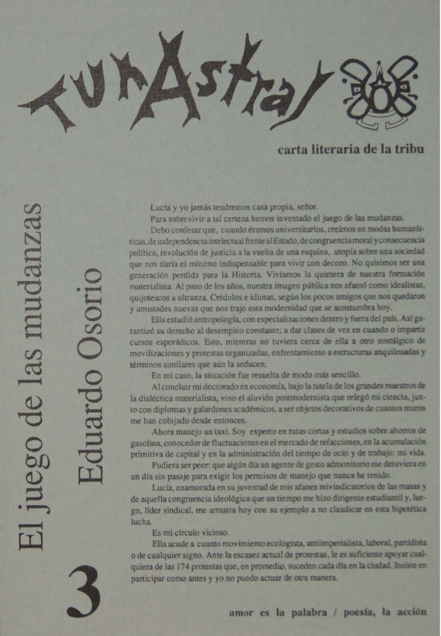 Carta Literaria 3